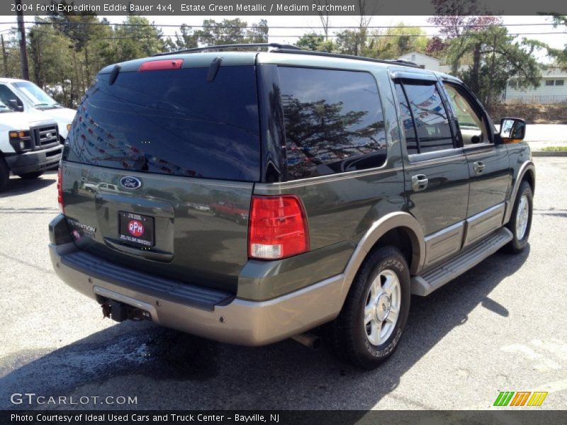 Estate Green Metallic / Medium Parchment 2004 Ford Expedition Eddie Bauer 4x4