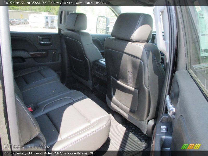 Onyx Black / Jet Black 2015 GMC Sierra 3500HD SLT Crew Cab 4x4