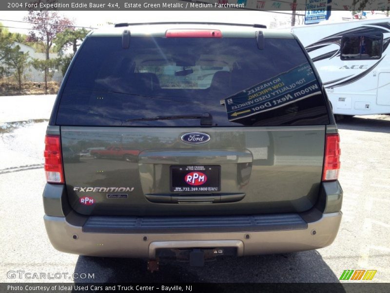 Estate Green Metallic / Medium Parchment 2004 Ford Expedition Eddie Bauer 4x4