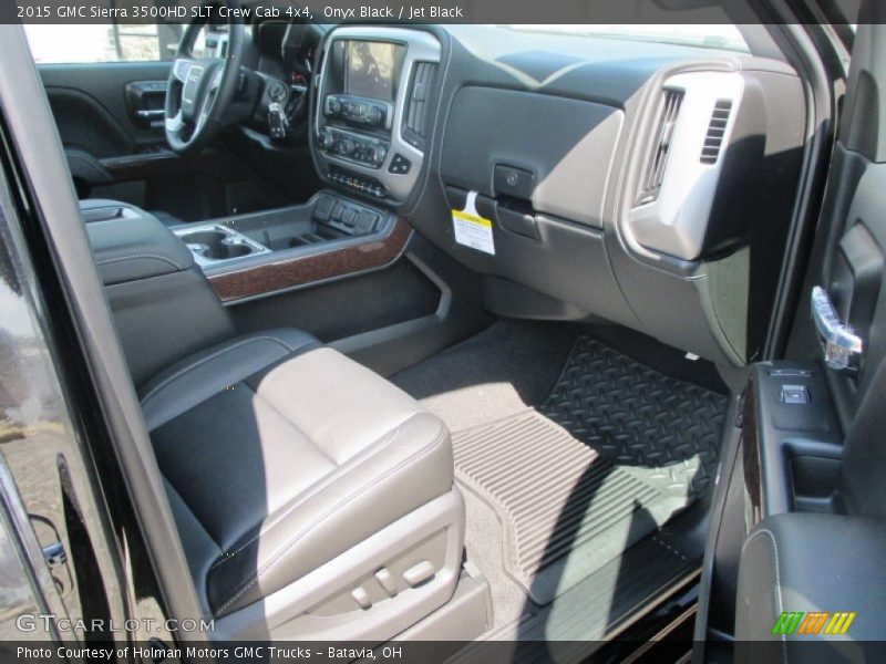 Onyx Black / Jet Black 2015 GMC Sierra 3500HD SLT Crew Cab 4x4