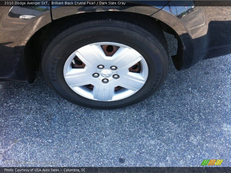 Brilliant Black Crystal Pearl / Dark Slate Gray 2010 Dodge Avenger SXT