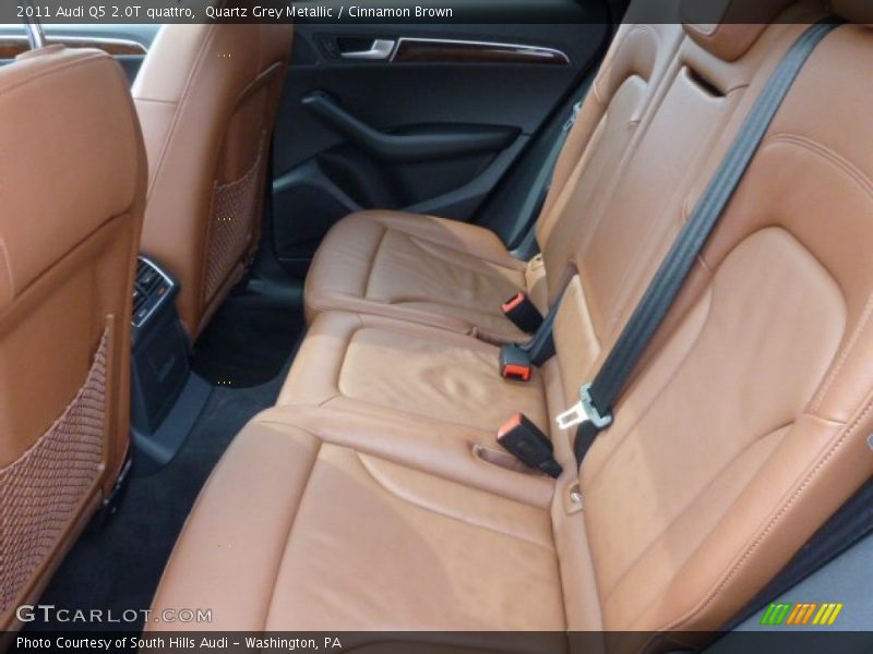 Quartz Grey Metallic / Cinnamon Brown 2011 Audi Q5 2.0T quattro