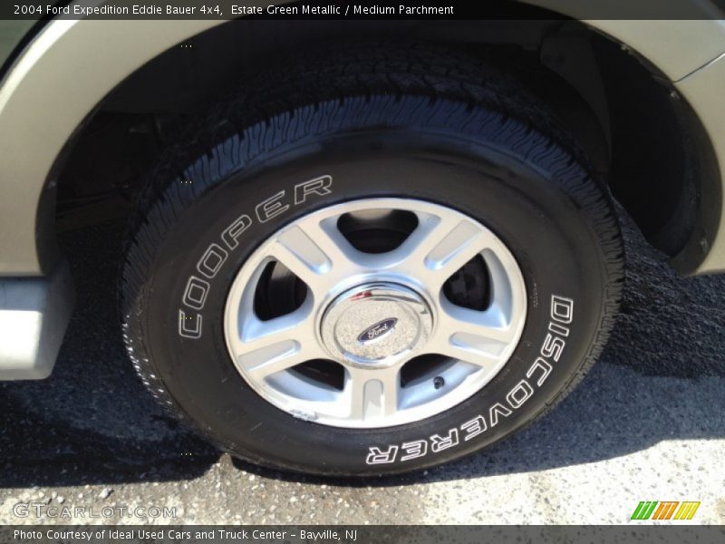 Estate Green Metallic / Medium Parchment 2004 Ford Expedition Eddie Bauer 4x4