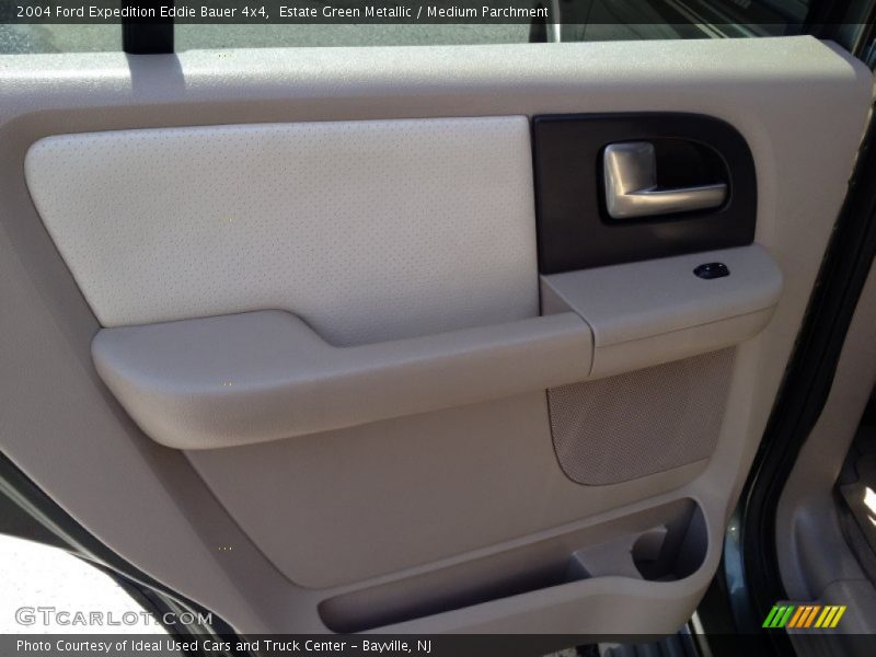 Estate Green Metallic / Medium Parchment 2004 Ford Expedition Eddie Bauer 4x4