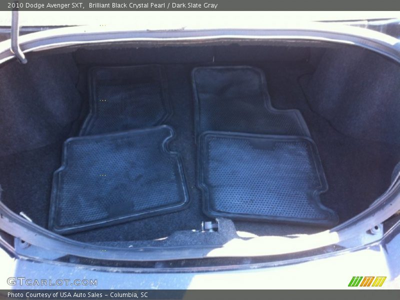 Brilliant Black Crystal Pearl / Dark Slate Gray 2010 Dodge Avenger SXT