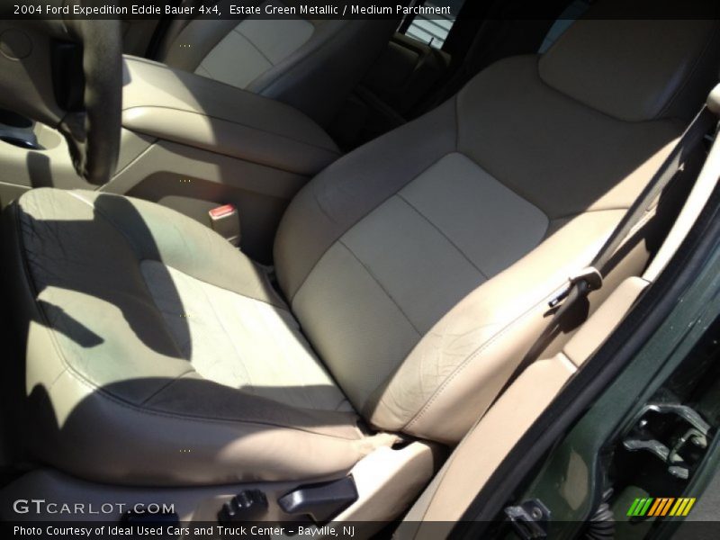 Estate Green Metallic / Medium Parchment 2004 Ford Expedition Eddie Bauer 4x4