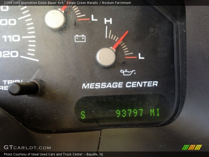 Estate Green Metallic / Medium Parchment 2004 Ford Expedition Eddie Bauer 4x4