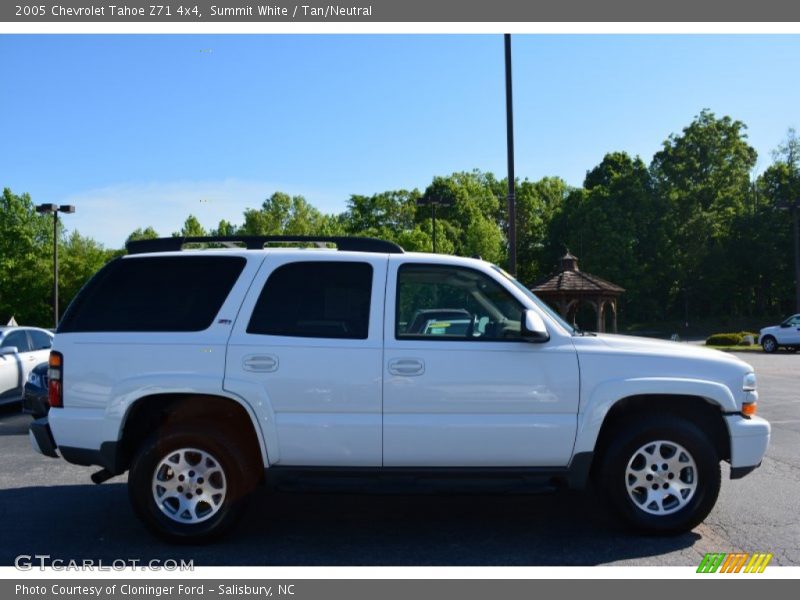 Summit White / Tan/Neutral 2005 Chevrolet Tahoe Z71 4x4