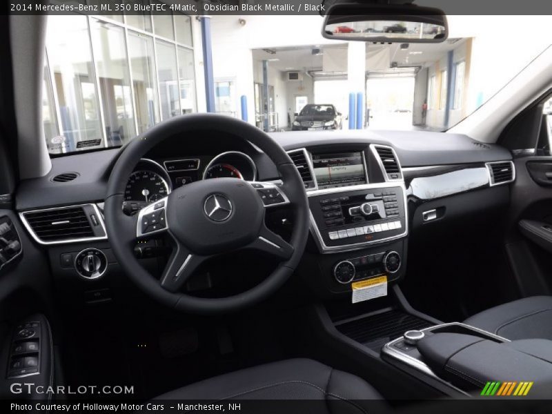 Obsidian Black Metallic / Black 2014 Mercedes-Benz ML 350 BlueTEC 4Matic
