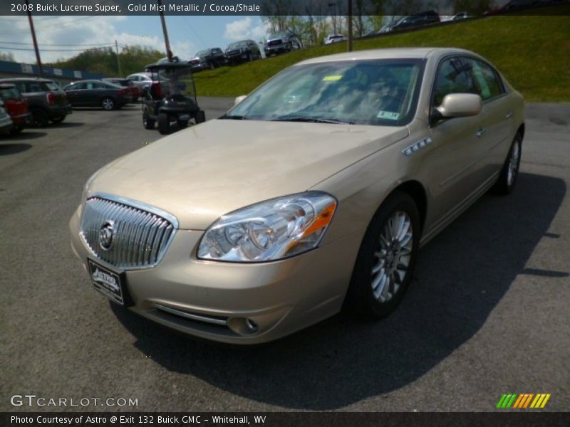 Gold Mist Metallic / Cocoa/Shale 2008 Buick Lucerne Super