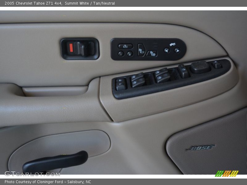 Summit White / Tan/Neutral 2005 Chevrolet Tahoe Z71 4x4