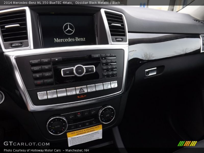 Obsidian Black Metallic / Black 2014 Mercedes-Benz ML 350 BlueTEC 4Matic