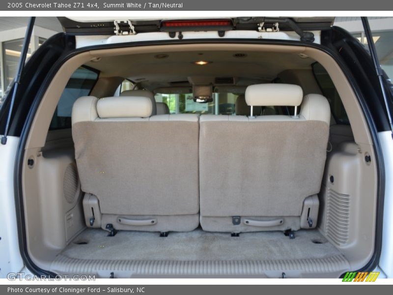 Summit White / Tan/Neutral 2005 Chevrolet Tahoe Z71 4x4