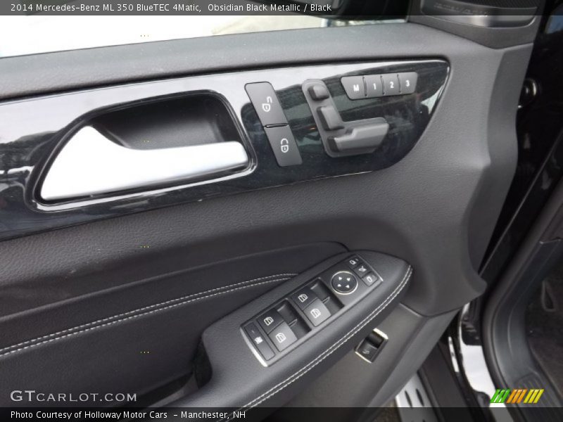 Obsidian Black Metallic / Black 2014 Mercedes-Benz ML 350 BlueTEC 4Matic