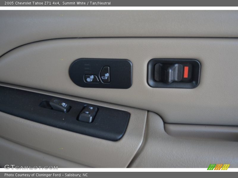 Summit White / Tan/Neutral 2005 Chevrolet Tahoe Z71 4x4