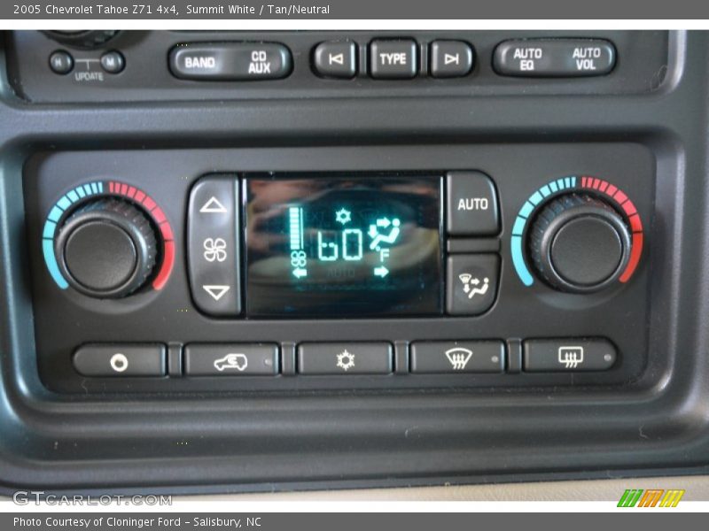 Summit White / Tan/Neutral 2005 Chevrolet Tahoe Z71 4x4