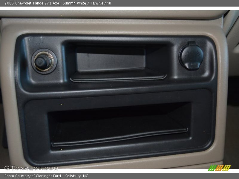 Summit White / Tan/Neutral 2005 Chevrolet Tahoe Z71 4x4