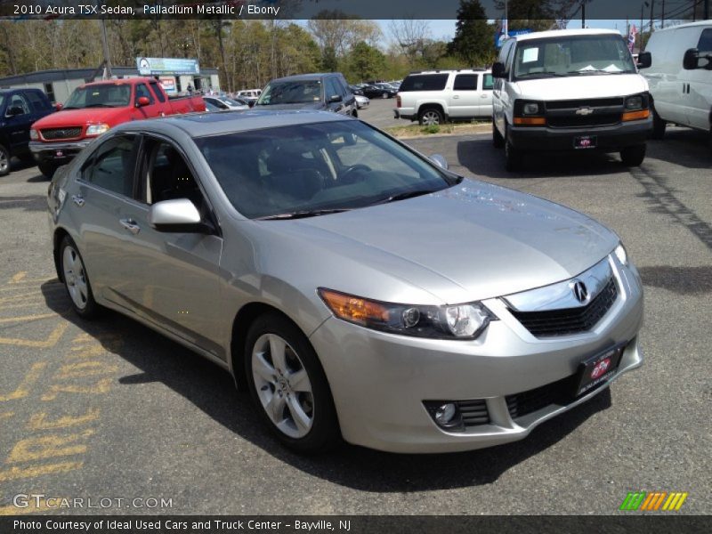 Palladium Metallic / Ebony 2010 Acura TSX Sedan