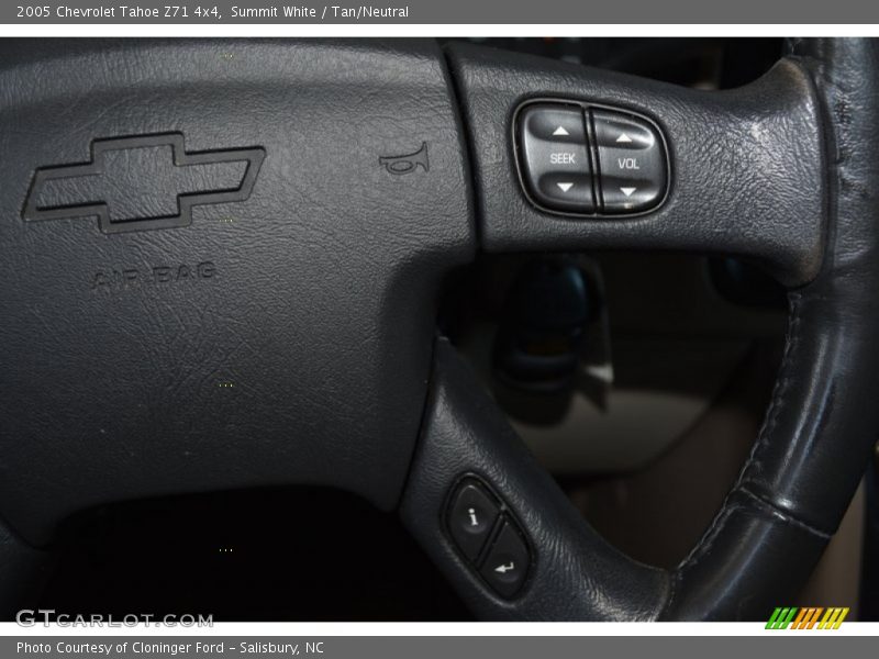 Summit White / Tan/Neutral 2005 Chevrolet Tahoe Z71 4x4