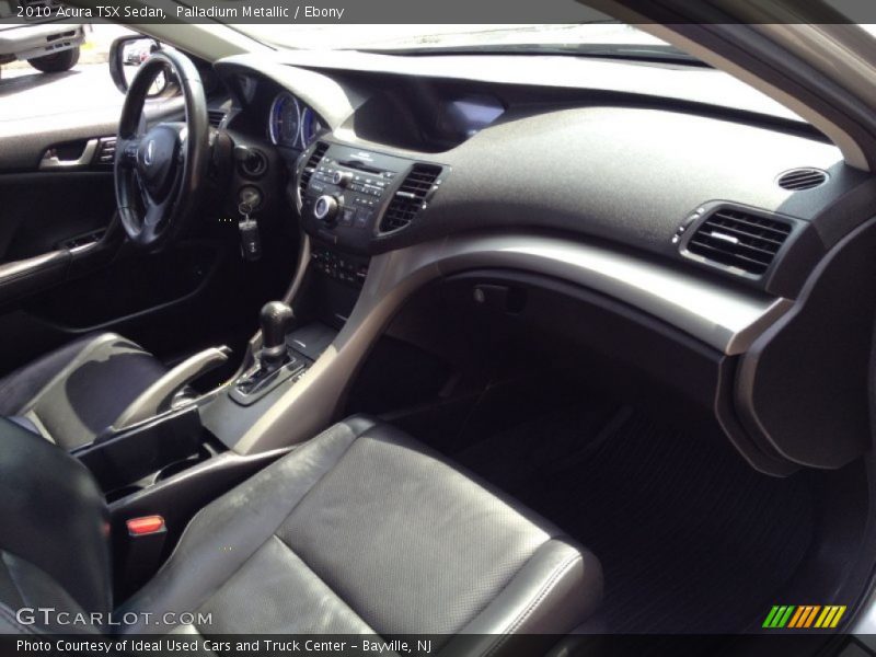 Palladium Metallic / Ebony 2010 Acura TSX Sedan