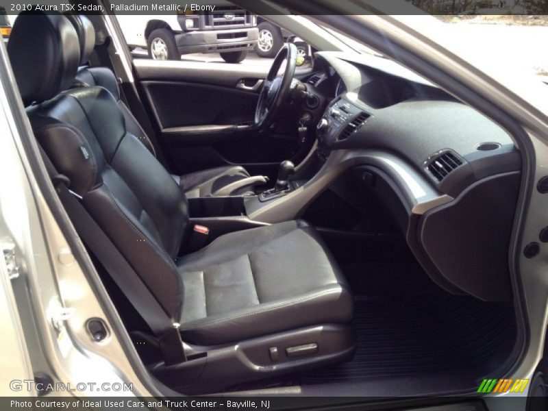 Palladium Metallic / Ebony 2010 Acura TSX Sedan