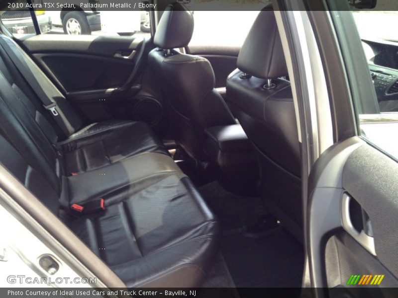 Palladium Metallic / Ebony 2010 Acura TSX Sedan