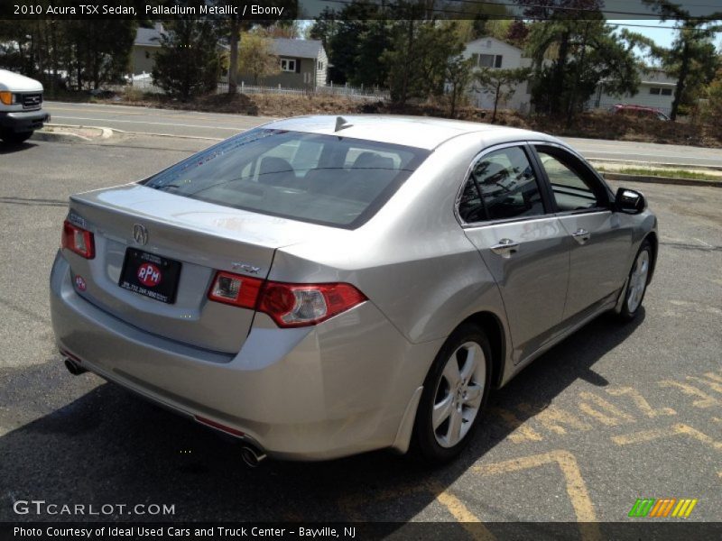 Palladium Metallic / Ebony 2010 Acura TSX Sedan