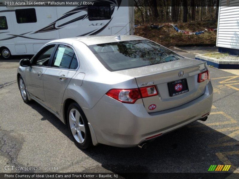 Palladium Metallic / Ebony 2010 Acura TSX Sedan