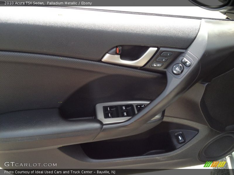 Palladium Metallic / Ebony 2010 Acura TSX Sedan