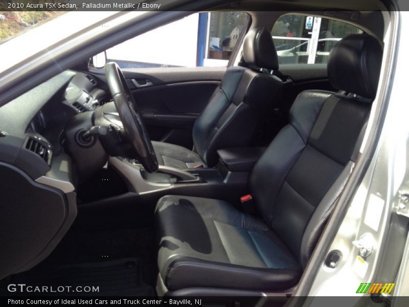 Palladium Metallic / Ebony 2010 Acura TSX Sedan