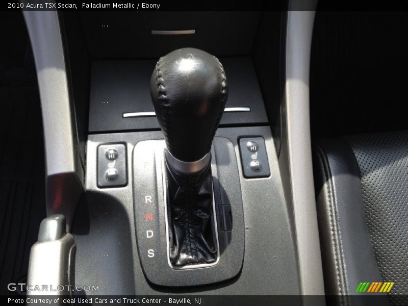 Palladium Metallic / Ebony 2010 Acura TSX Sedan
