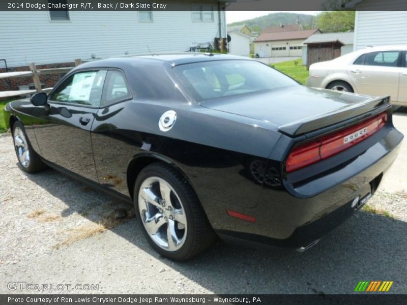 Black / Dark Slate Gray 2014 Dodge Challenger R/T