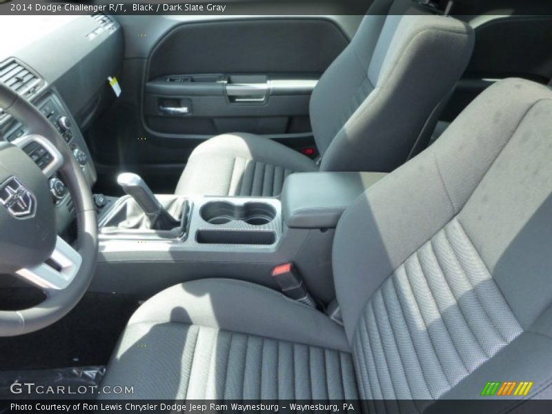 Black / Dark Slate Gray 2014 Dodge Challenger R/T