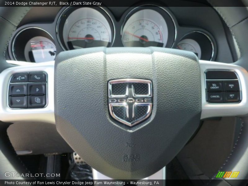 Black / Dark Slate Gray 2014 Dodge Challenger R/T