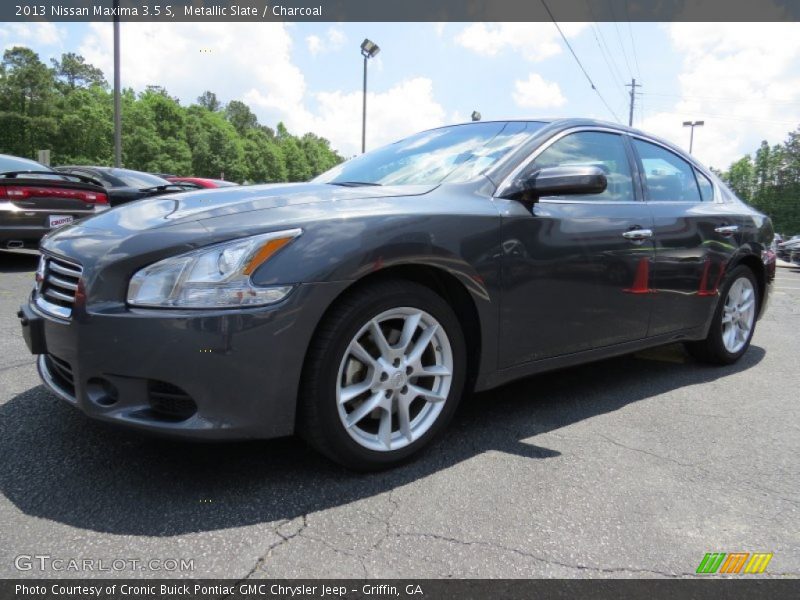 Metallic Slate / Charcoal 2013 Nissan Maxima 3.5 S