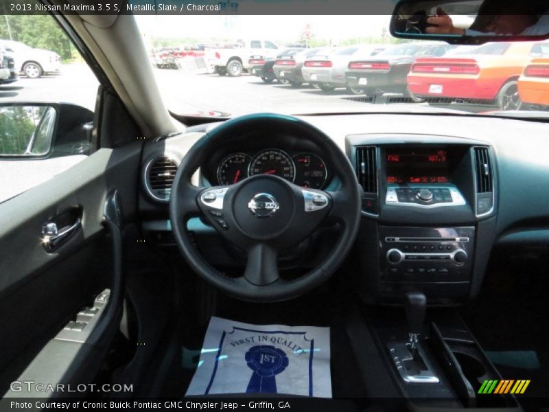 Metallic Slate / Charcoal 2013 Nissan Maxima 3.5 S