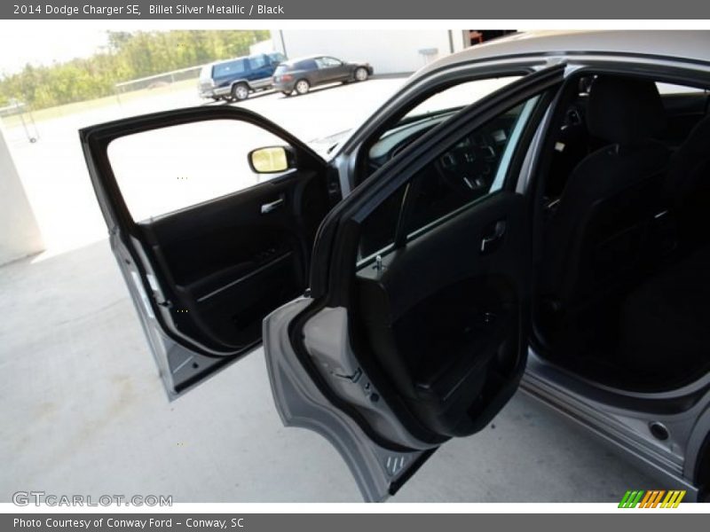 Billet Silver Metallic / Black 2014 Dodge Charger SE