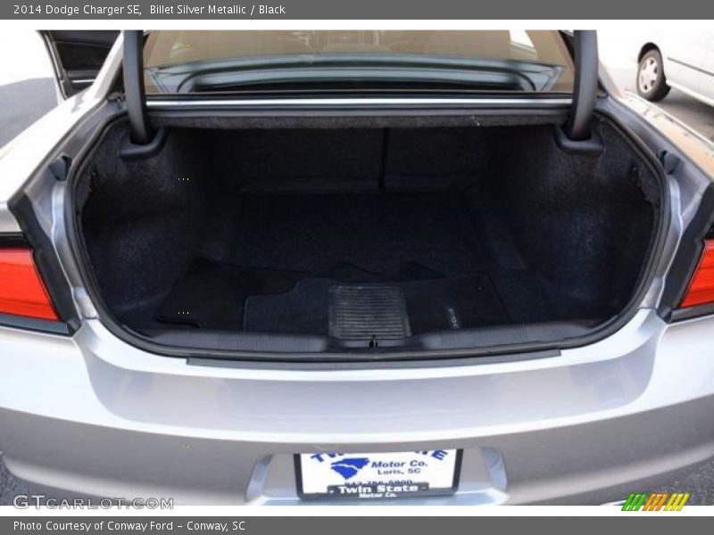 Billet Silver Metallic / Black 2014 Dodge Charger SE