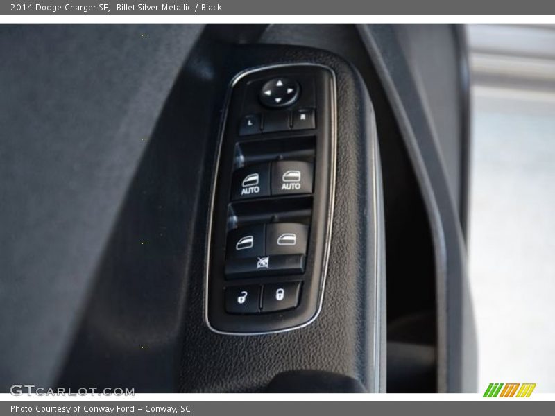Billet Silver Metallic / Black 2014 Dodge Charger SE