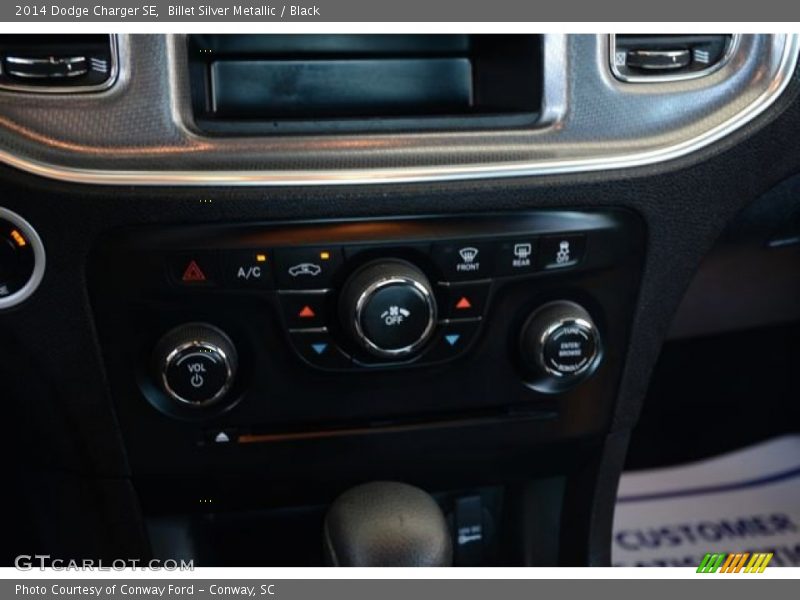 Billet Silver Metallic / Black 2014 Dodge Charger SE