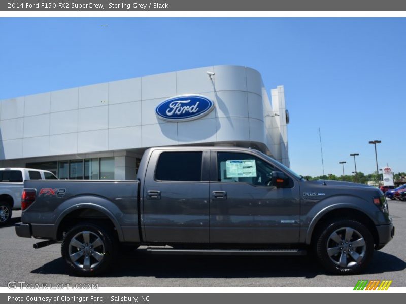 Sterling Grey / Black 2014 Ford F150 FX2 SuperCrew