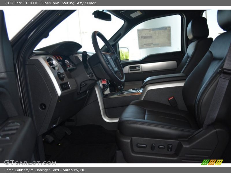 Sterling Grey / Black 2014 Ford F150 FX2 SuperCrew