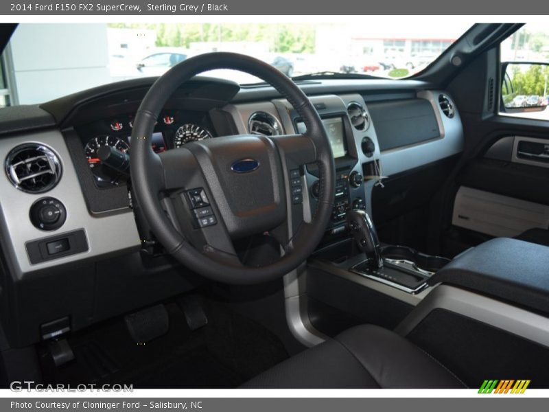 Sterling Grey / Black 2014 Ford F150 FX2 SuperCrew