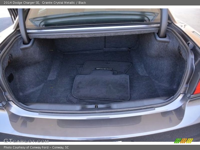 Granite Crystal Metallic / Black 2014 Dodge Charger SE