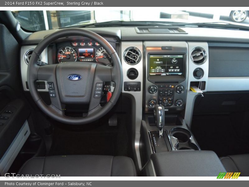 Sterling Grey / Black 2014 Ford F150 FX2 SuperCrew