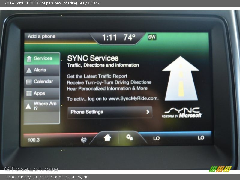 Sterling Grey / Black 2014 Ford F150 FX2 SuperCrew