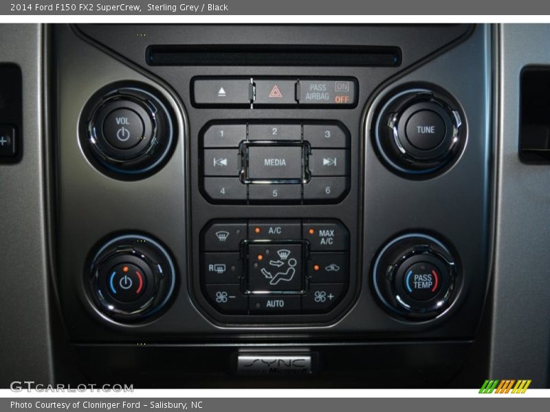 Sterling Grey / Black 2014 Ford F150 FX2 SuperCrew