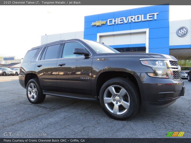 Tungsten Metallic / Jet Black 2015 Chevrolet Tahoe LT