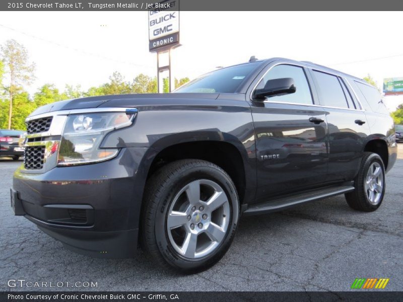 Tungsten Metallic / Jet Black 2015 Chevrolet Tahoe LT