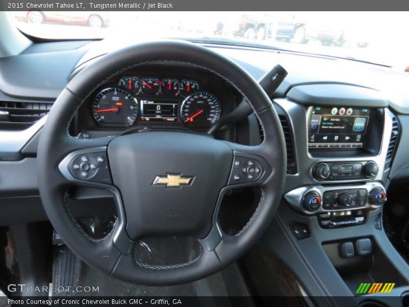 Tungsten Metallic / Jet Black 2015 Chevrolet Tahoe LT
